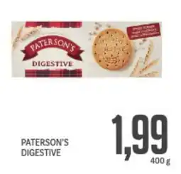 Supermercati Piccolo Paterson's digestive offerta