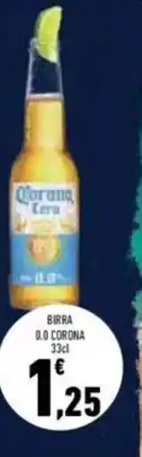 Conad Coron extra birra 0.0 offerta