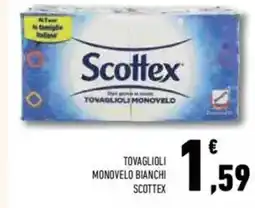 Conad Scottex monovelo bianchi offerta