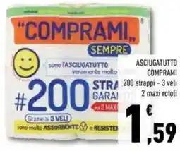 Conad Comprami asciugatutto offerta