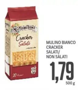 Supermercati Piccolo Mulino bianco cracker salati/ non salati offerta