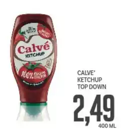 Supermercati Piccolo Calve' ketchup top down offerta