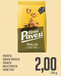 Supermercati Piccolo Pavesi gran pavesi snack multipack vari tipi offerta