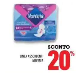 Conad Nuvenia linea assorbenti offerta