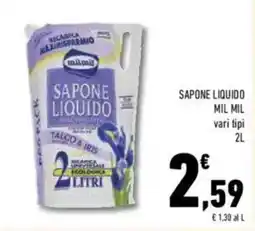 Conad Mil mil sapone liquido offerta