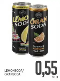 Supermercati Piccolo Lemonsoda/ oransoda offerta