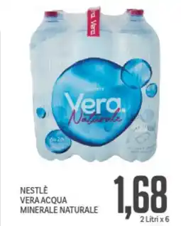 Supermercati Piccolo Nestlé vera acqua minerale naturale offerta