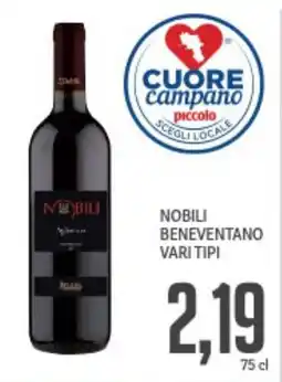 Supermercati Piccolo Nobili beneventano vari tipi offerta
