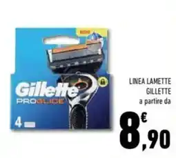 Conad Gillette linea lamette offerta