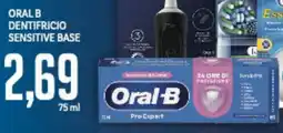 Supermercati Piccolo Oral b dentifricio sensitive base offerta
