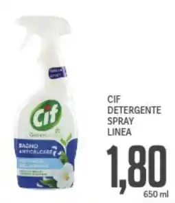 Supermercati Piccolo Cif detergente spray linea offerta