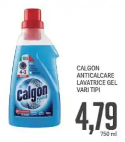 Supermercati Piccolo Calgon anticalcare lavatrice gel vari tipi offerta