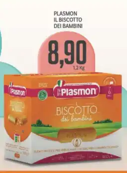 Supermercati Piccolo Plasmon il biscotto dei bambini offerta