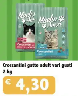 Supermercati Piccolo Croccantini gatto adult vari gusti offerta