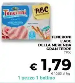 Conad Gran terre teneroni l'abc della merenda offerta