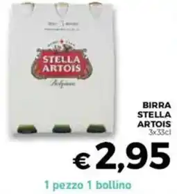 Conad Stella artois birra offerta