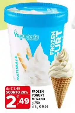 Iperal Frozen yogurt merano offerta