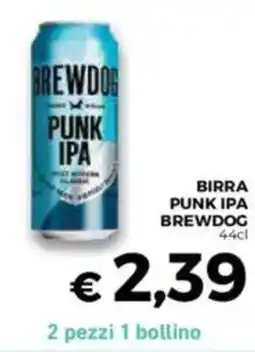 Conad Brewdog birra punk ipa offerta