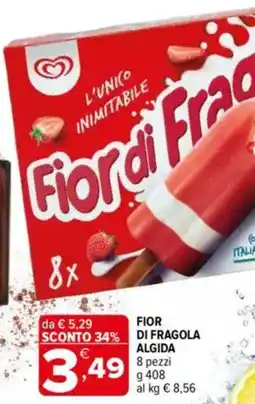 Iperal Algida fior di fragola offerta