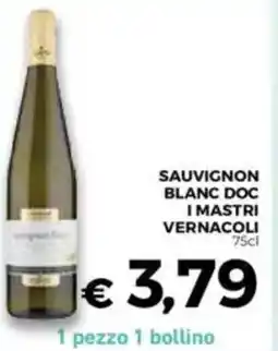 Conad Vernacoli sauvignon blanc doc i mastri offerta