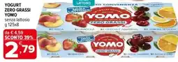 Iperal Yomo yogurt zero grassi offerta