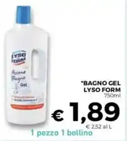 Conad Lyso form bagno gel offerta