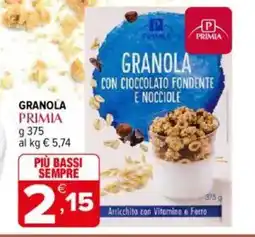 Iperal Granola primia offerta