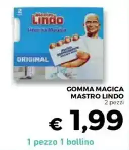 Conad Mastro lindo gomma magica offerta
