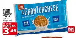 Iperal Colussi biscotti il gran turchese offerta