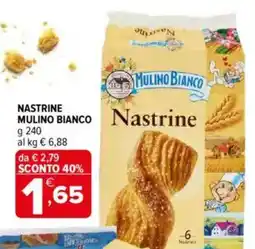 Iperal Mulino bianco nastrine offerta