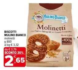 Iperal Mulino bianco biscotti offerta