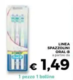 Conad Oral-b linea spazzolini offerta
