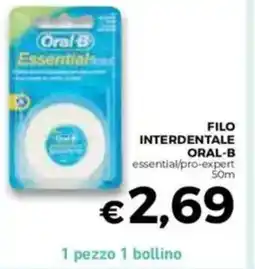 Conad Oral-b filo filo interdentale offerta