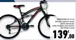 Conad Mountain bike full 20 offerta