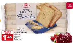 Iperal Primia fette biscottate offerta