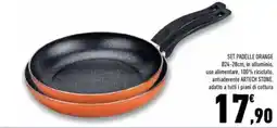 Conad SET PADELLE ORANGE offerta