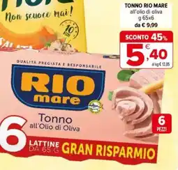Iperal Rio mare tonno offerta