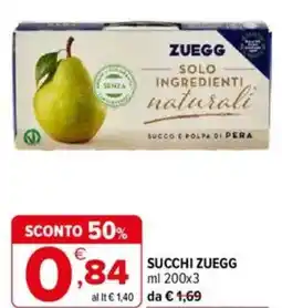 Iperal Zuegg succhi offerta