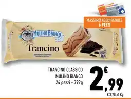 Conad Mulino bianco trancino classico offerta