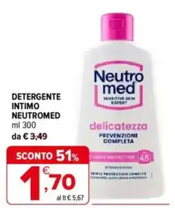 Iperal Neutromed detergente intimo offerta