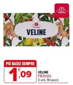 Iperal Veline primia 3 veli, 90 pezzi offerta