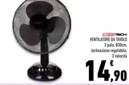 Conad Sino tech ventilatore da tavolo offerta