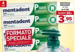 Iperal Mentadent dentifricio offerta