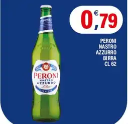 Adhoc Peroni nastro azzurro birra offerta