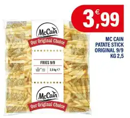 Adhoc Mc cain patate stick original offerta