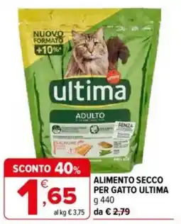 Iperal Ultima alimento secco per gatto offerta