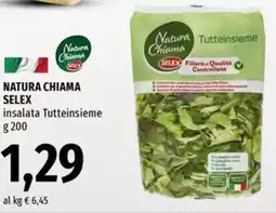 Famila Selex natura chiama offerta