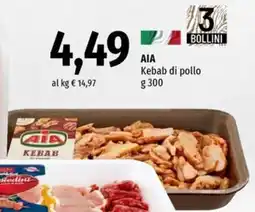 Famila AIA Kebab di pollo offerta