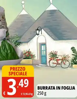 Tigros Burrata in foglia offerta