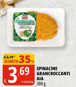 Tigros Spinacine grancroccanti AIA offerta